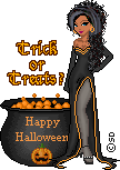 happy halloween! trick or treat!